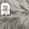FabricLA | Shaggy Faux Fur | Fabric by The Yard | 180" X 60" Inch Wide | Craft Furry Fabric | Sewing, Apparel, Rugs, Pillows & More | Faux Fluffy Fabric | Platinum Gray, 5 Yard